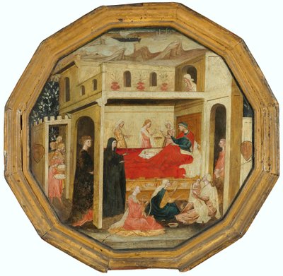 Desco da Parto (Recto) by Bartolomeo di Fruosino